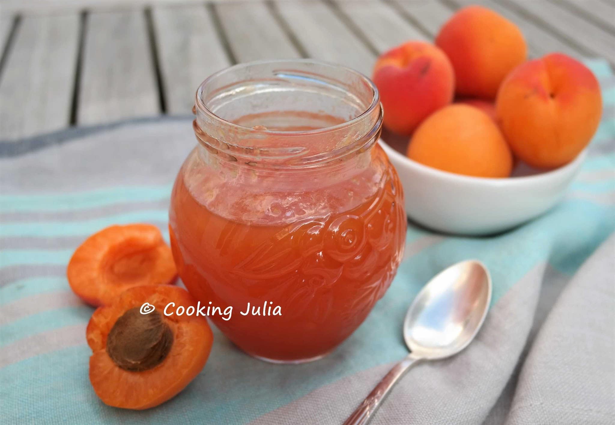 Confiture d&rsquo;abricots express au Thermomix