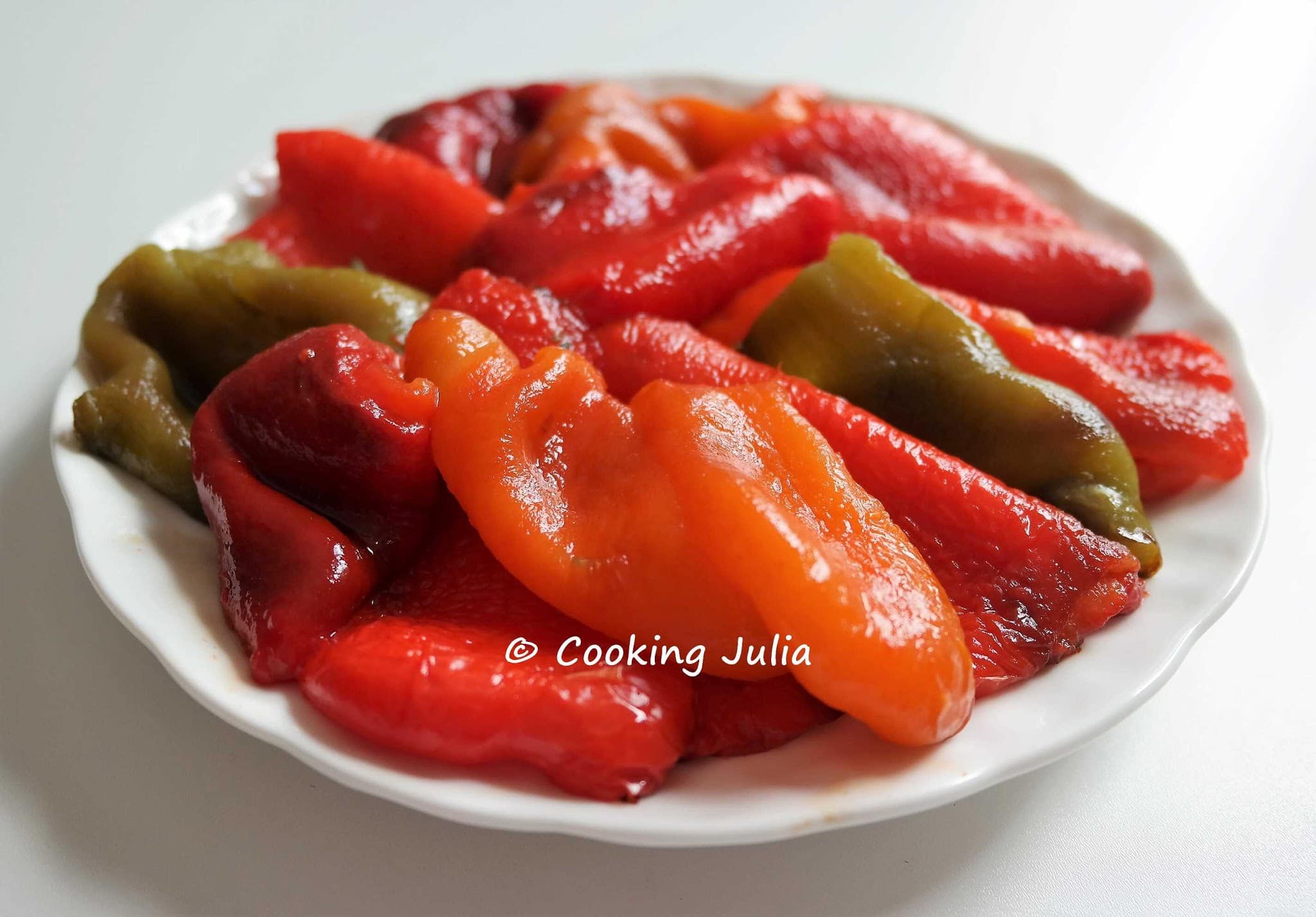 PELER LES POIVRONS