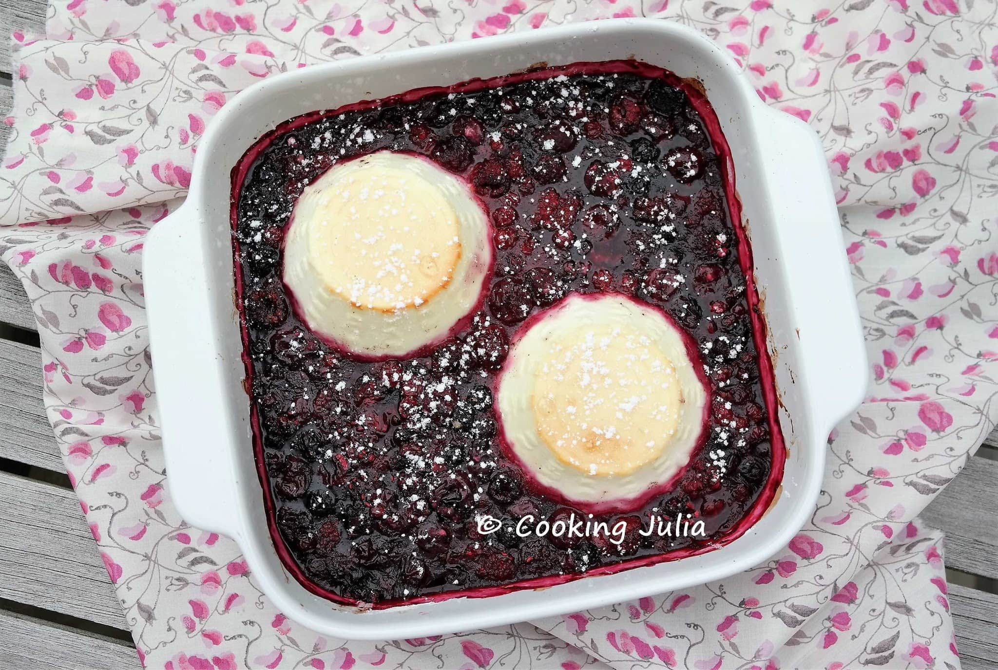 RICOTTA RÔTIE AUX FRUITS ROUGES