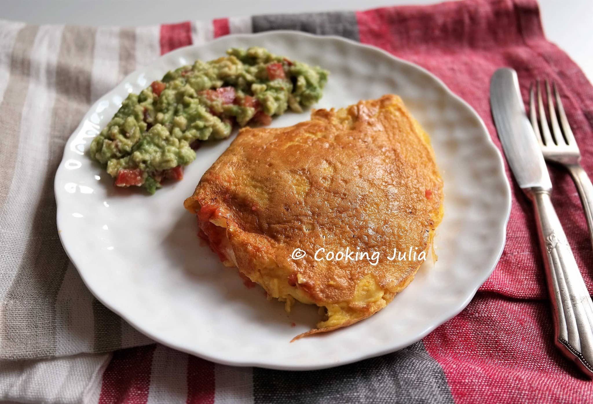 OMELETTE TOMATE-FROMAGE À GUANAJUATO (MEXIQUE)
