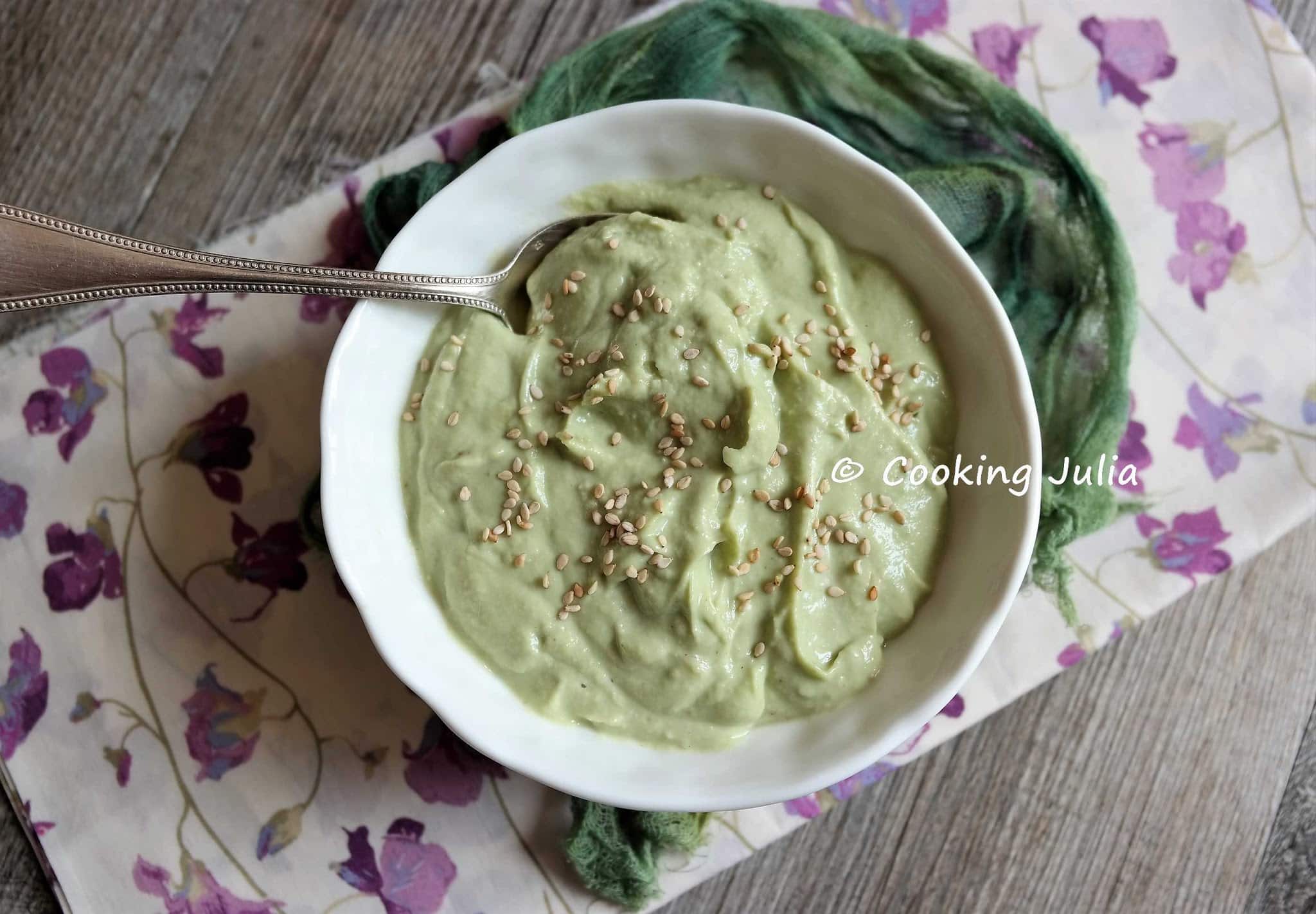SAUCE AVOCAT AU TAHIN