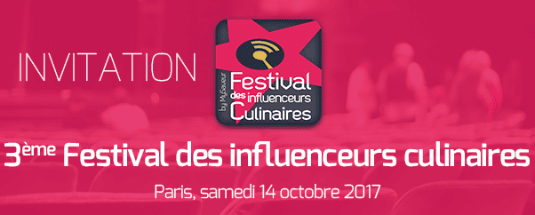 FESTIVAL DES INFLUENCEURS CULINAIRES, 3e EDITION