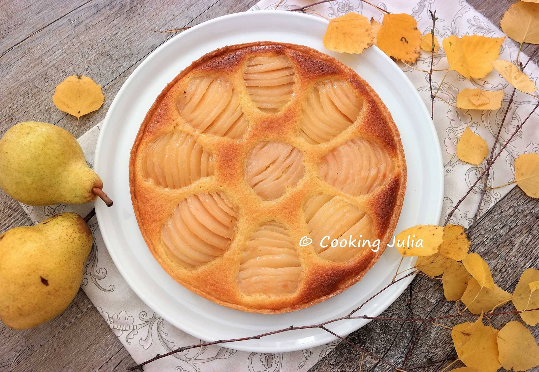 TARTE BOURDALOUE
