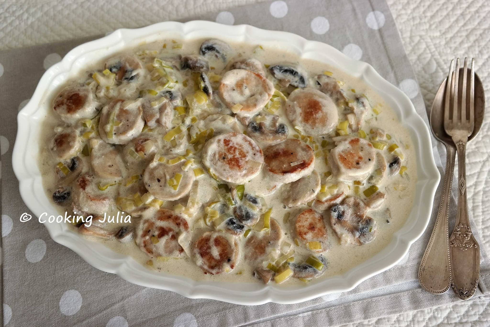 Blanquette de boudin blanc