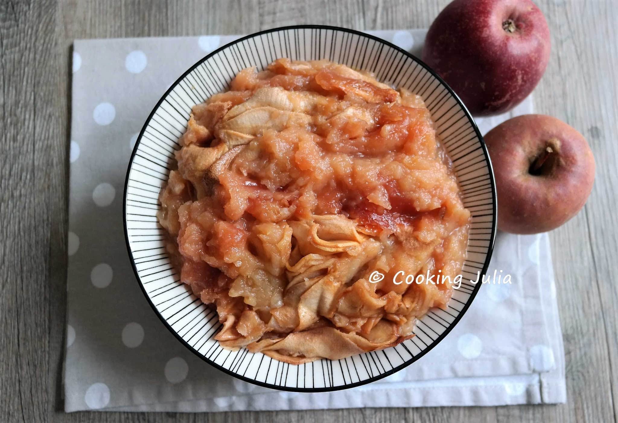 COMPOTÉE DE POMMES TATIN AU FOUR