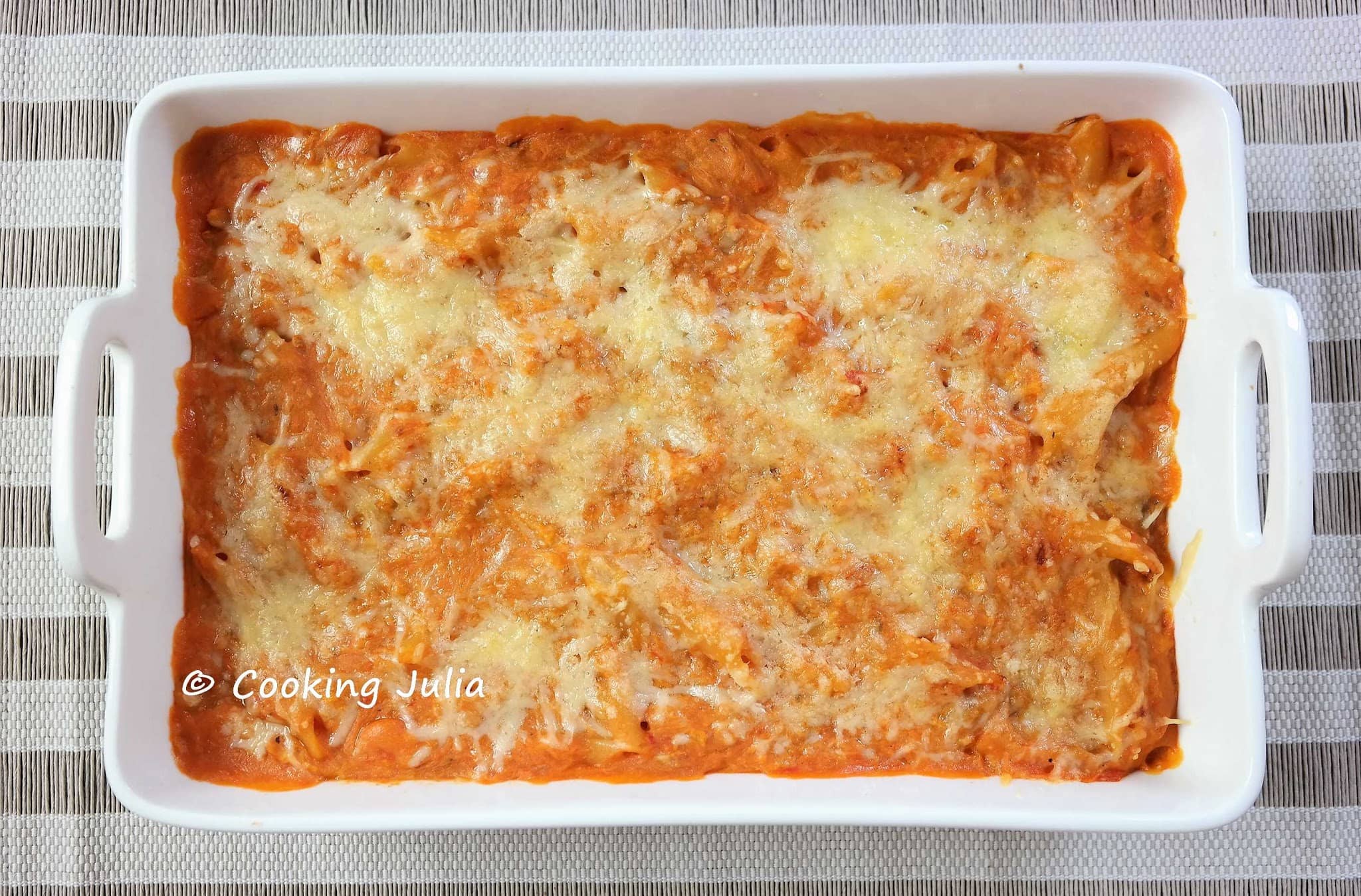 GRATIN « ONE PAN PASTA » AUX RESTES DE VOLAILLE