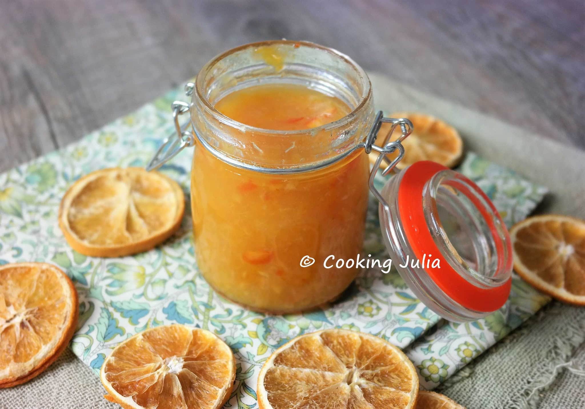 MARMELADE D&rsquo;ORANGES ET MISE À JOUR DES INDEX DE RECETTES
