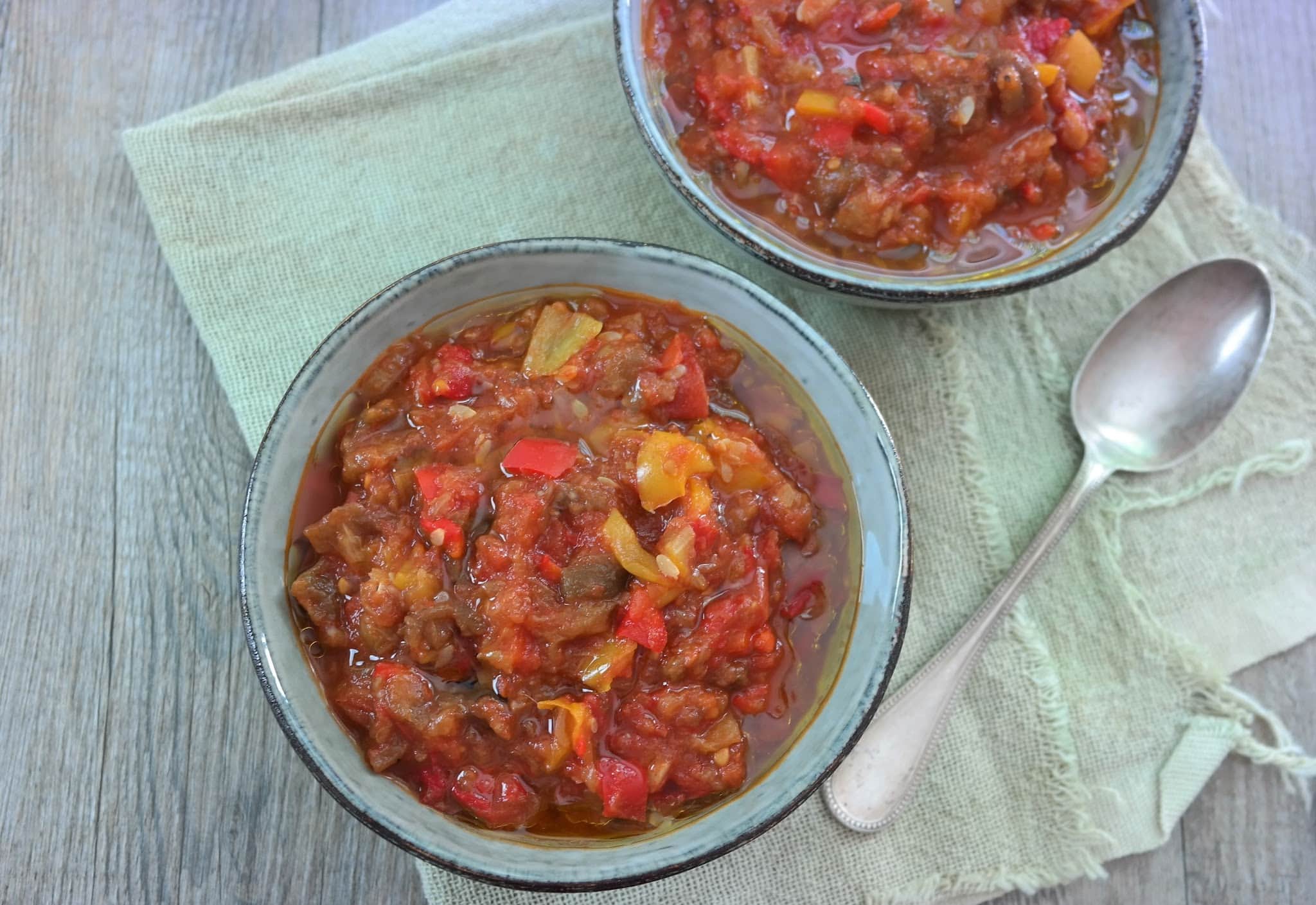 ZAALOUK (CAVIAR D&rsquo;AUBERGINES À LA MAROCAINE)
