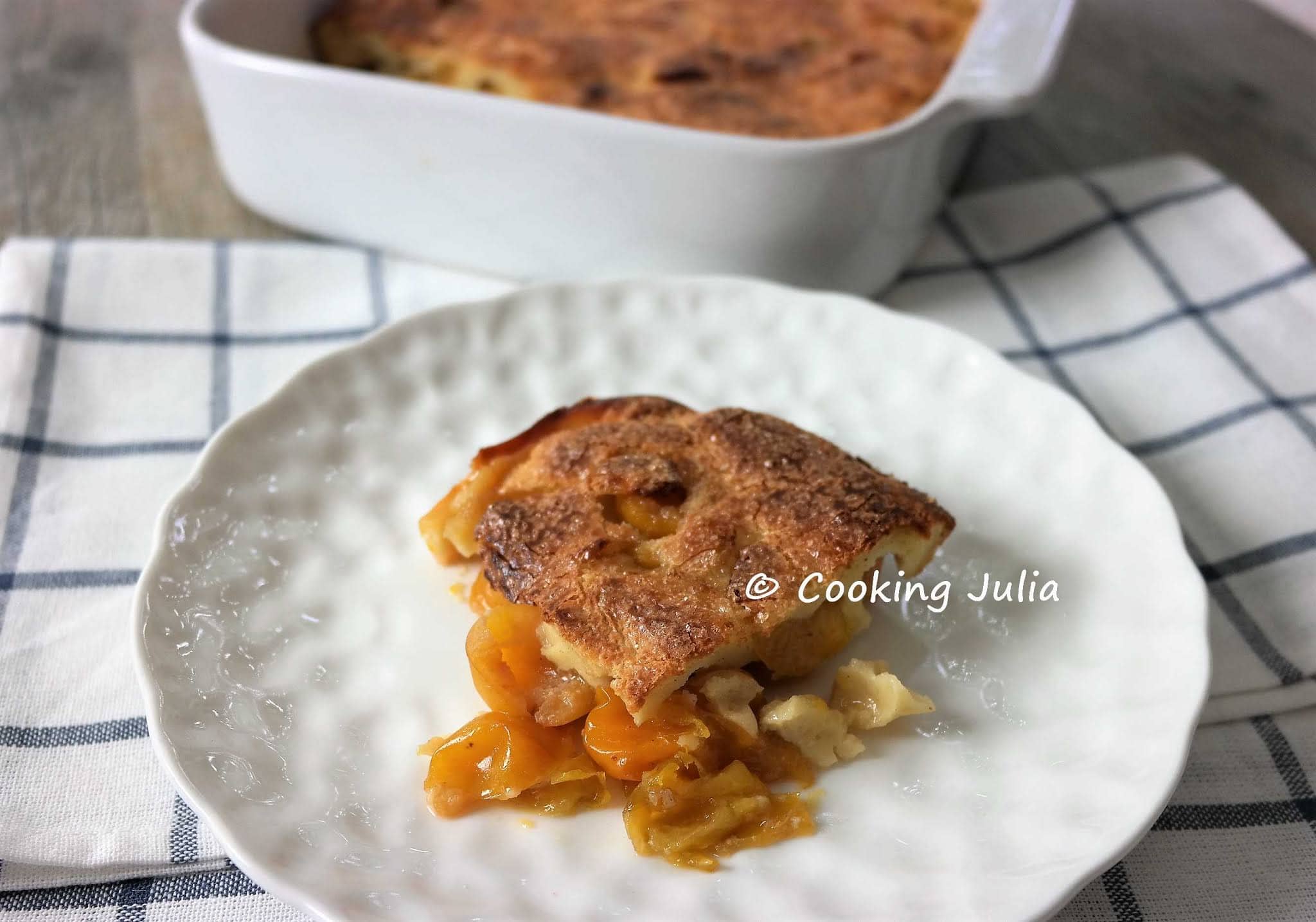 GRATIN DE MIRABELLES À LA RICOTTA