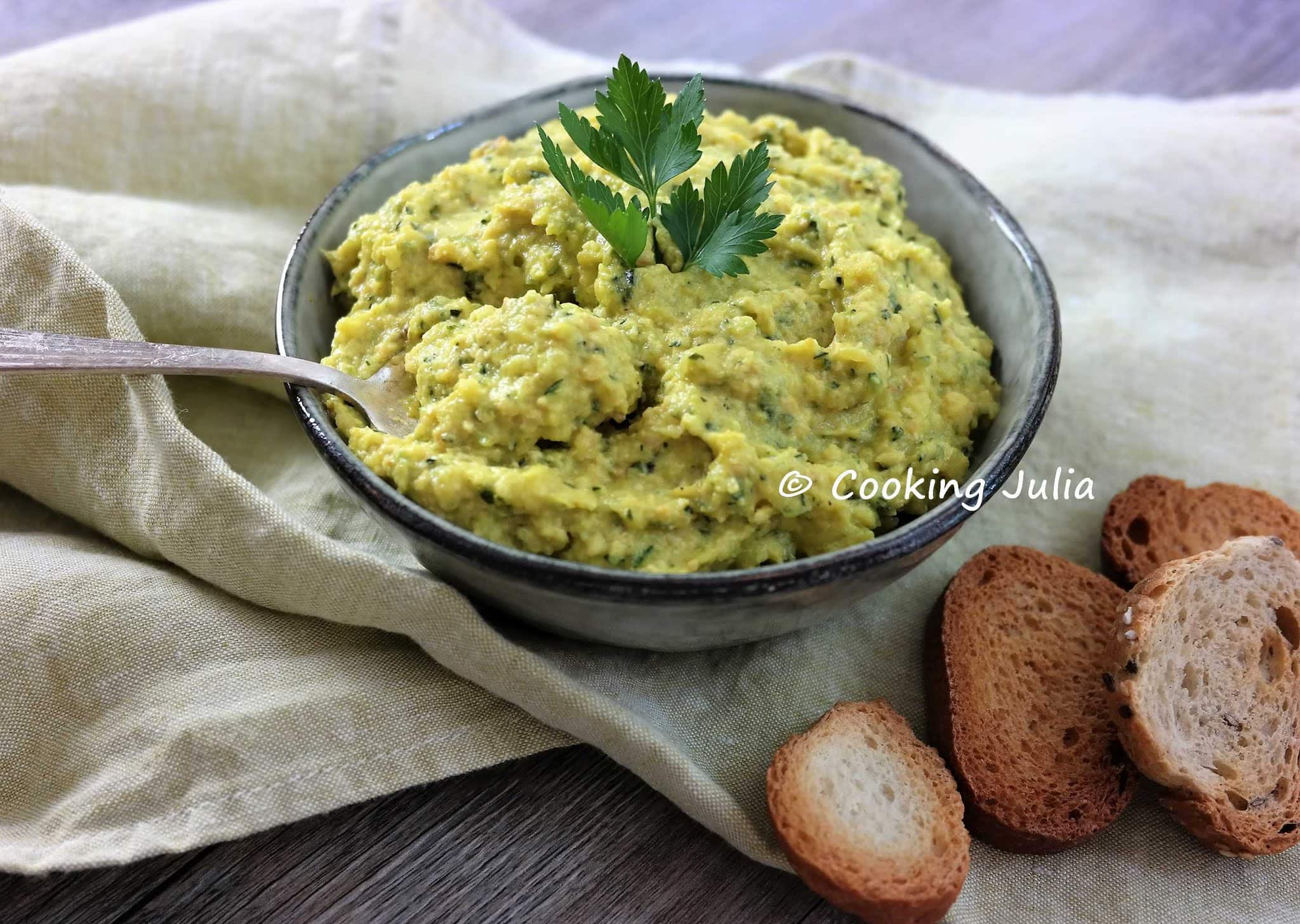 Tartinade de courgette