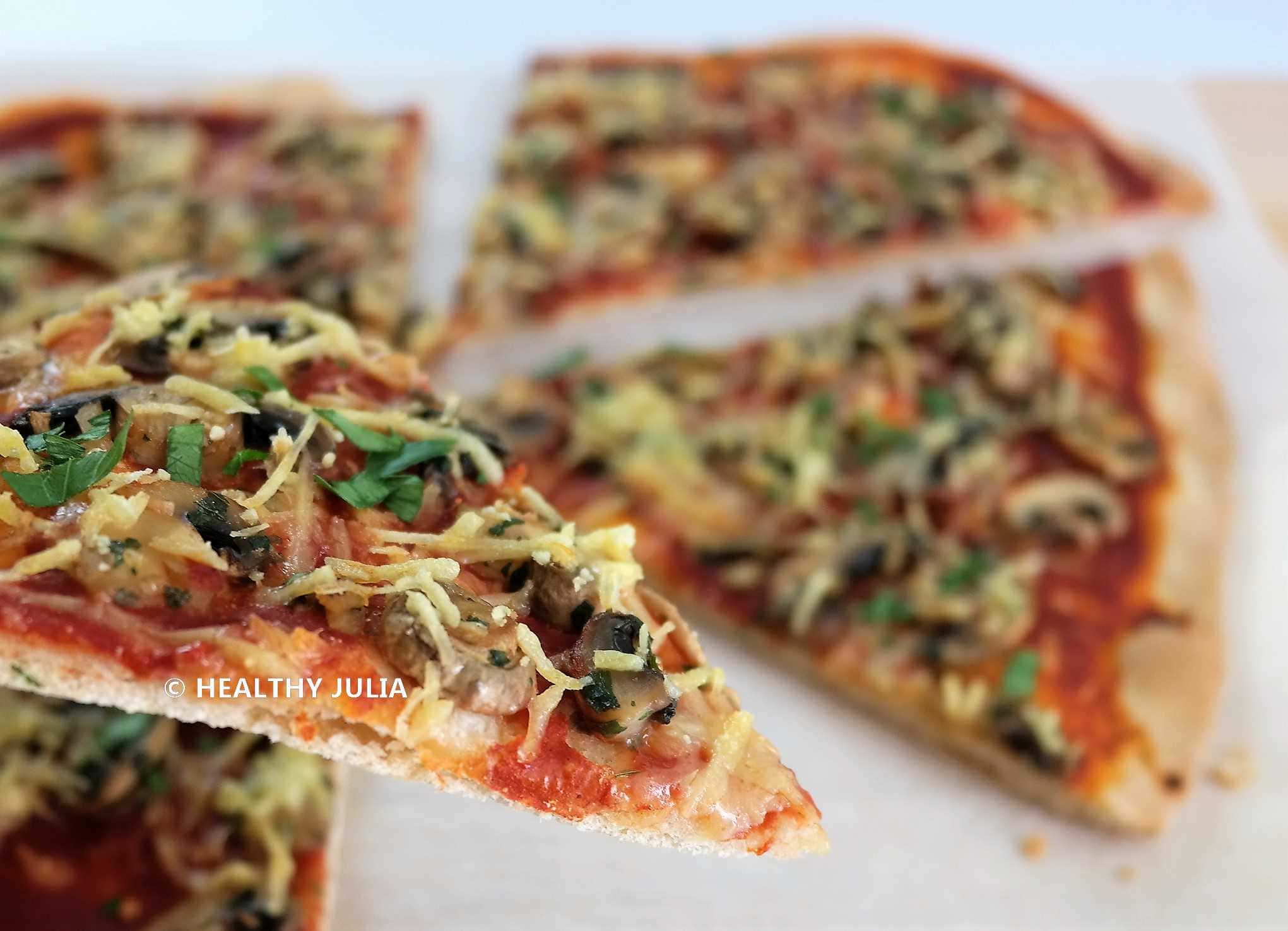 PIZZA AUX CHAMPIGNONS