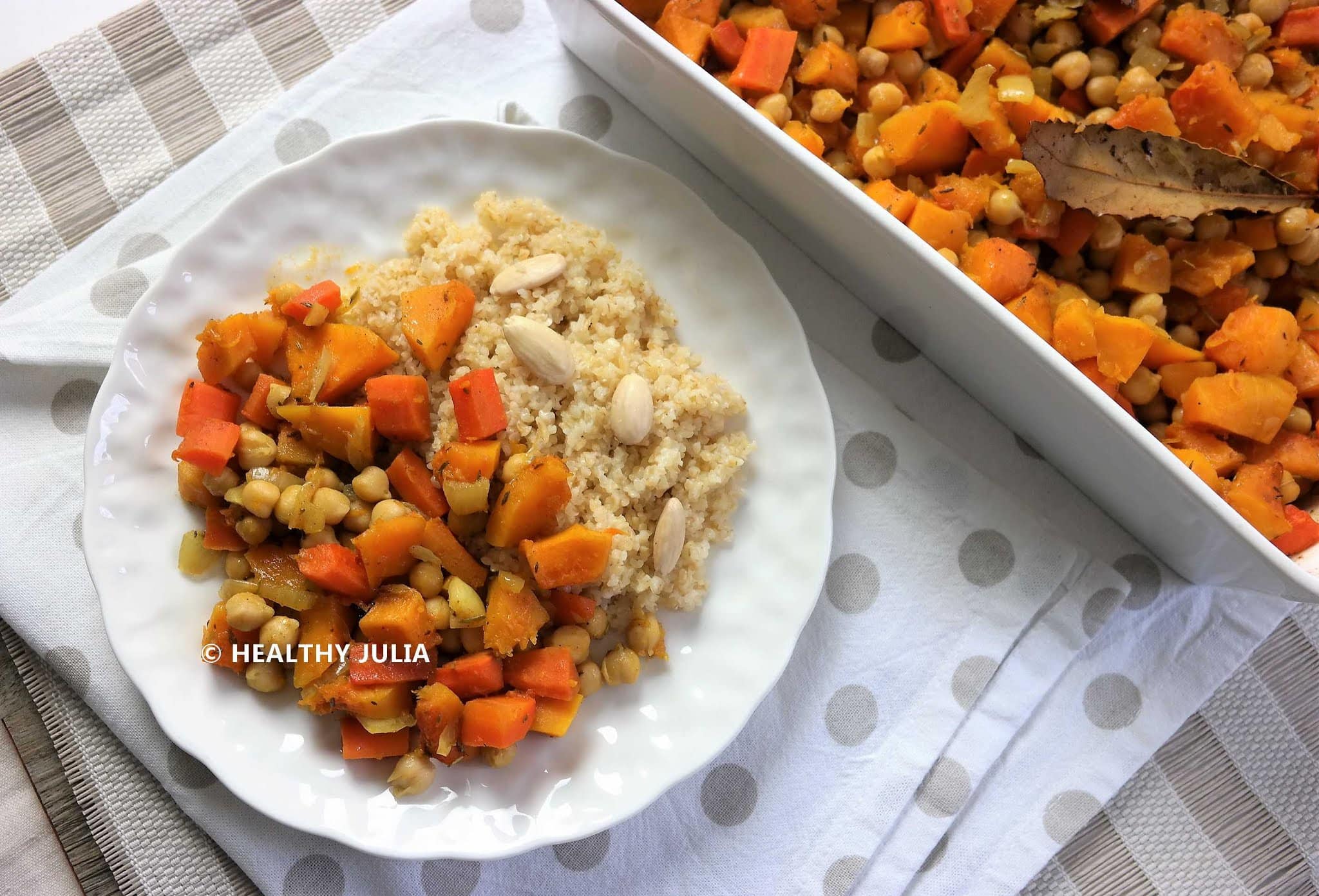 LÉGUMES RÔTIS FAÇON TAJINE