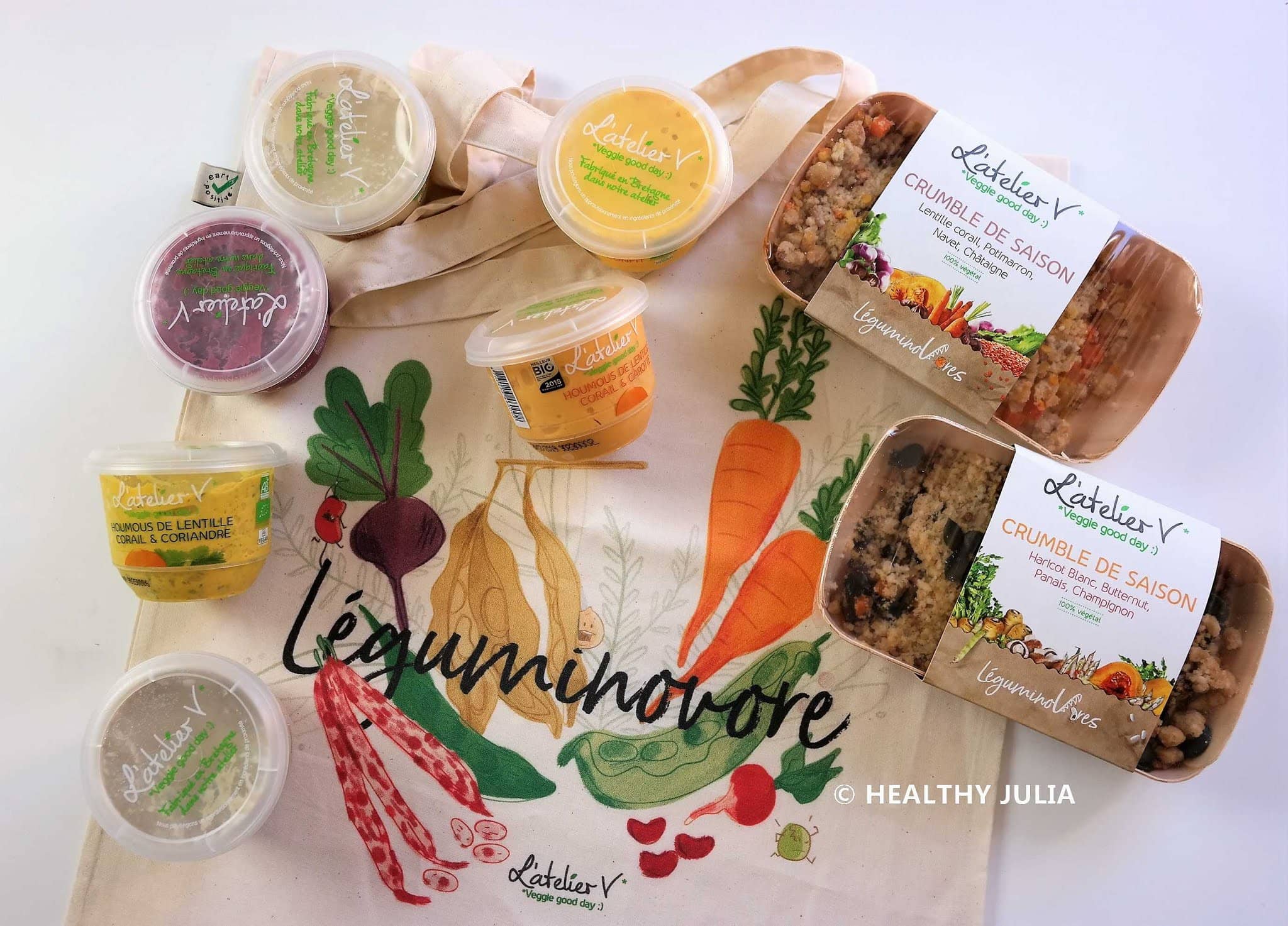L&rsquo;ATELIER V*, POUR UNE ALIMENTATION POSITIVE, VEGGIE ET BIO