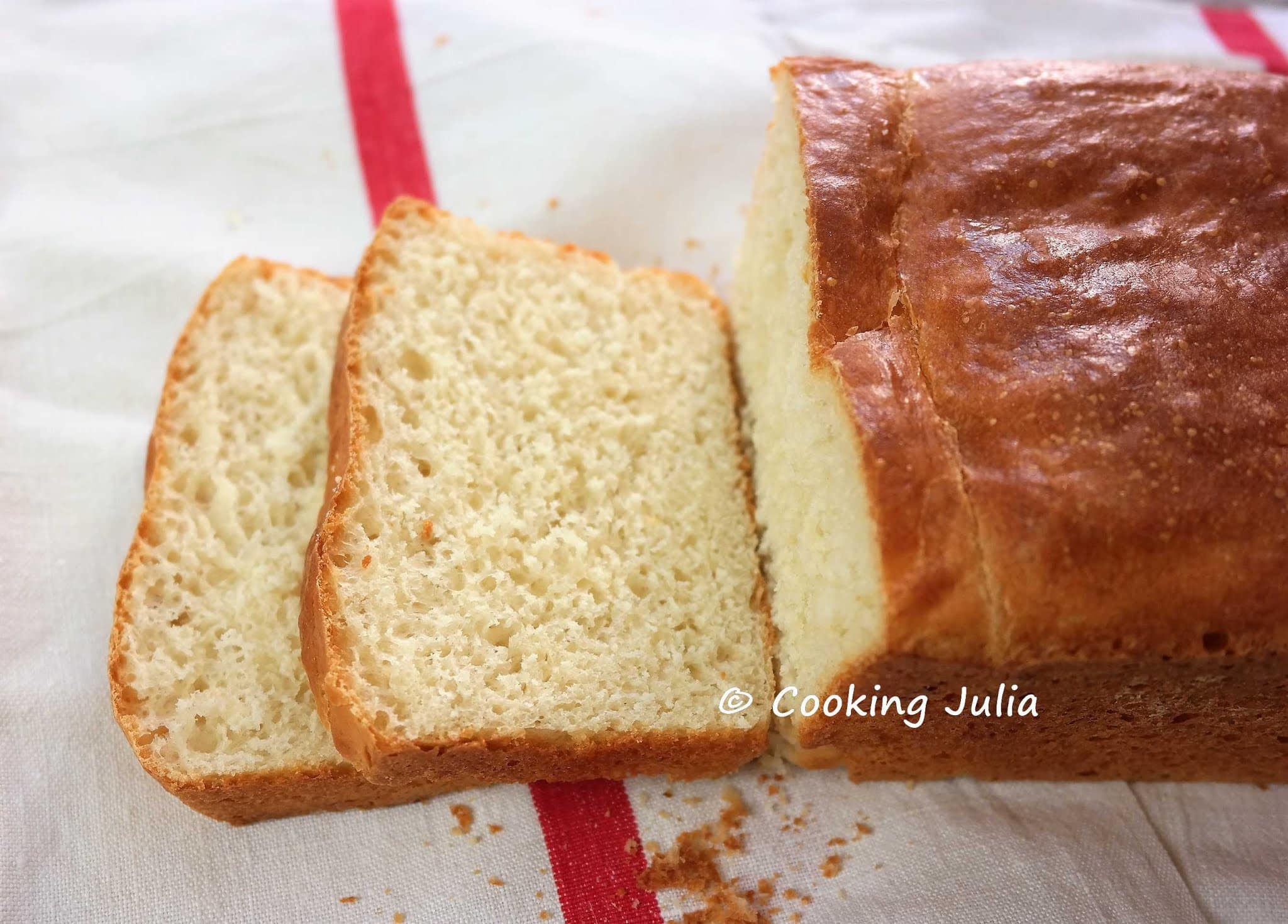 PAIN DE MIE AUX BLANCS D’ŒUF