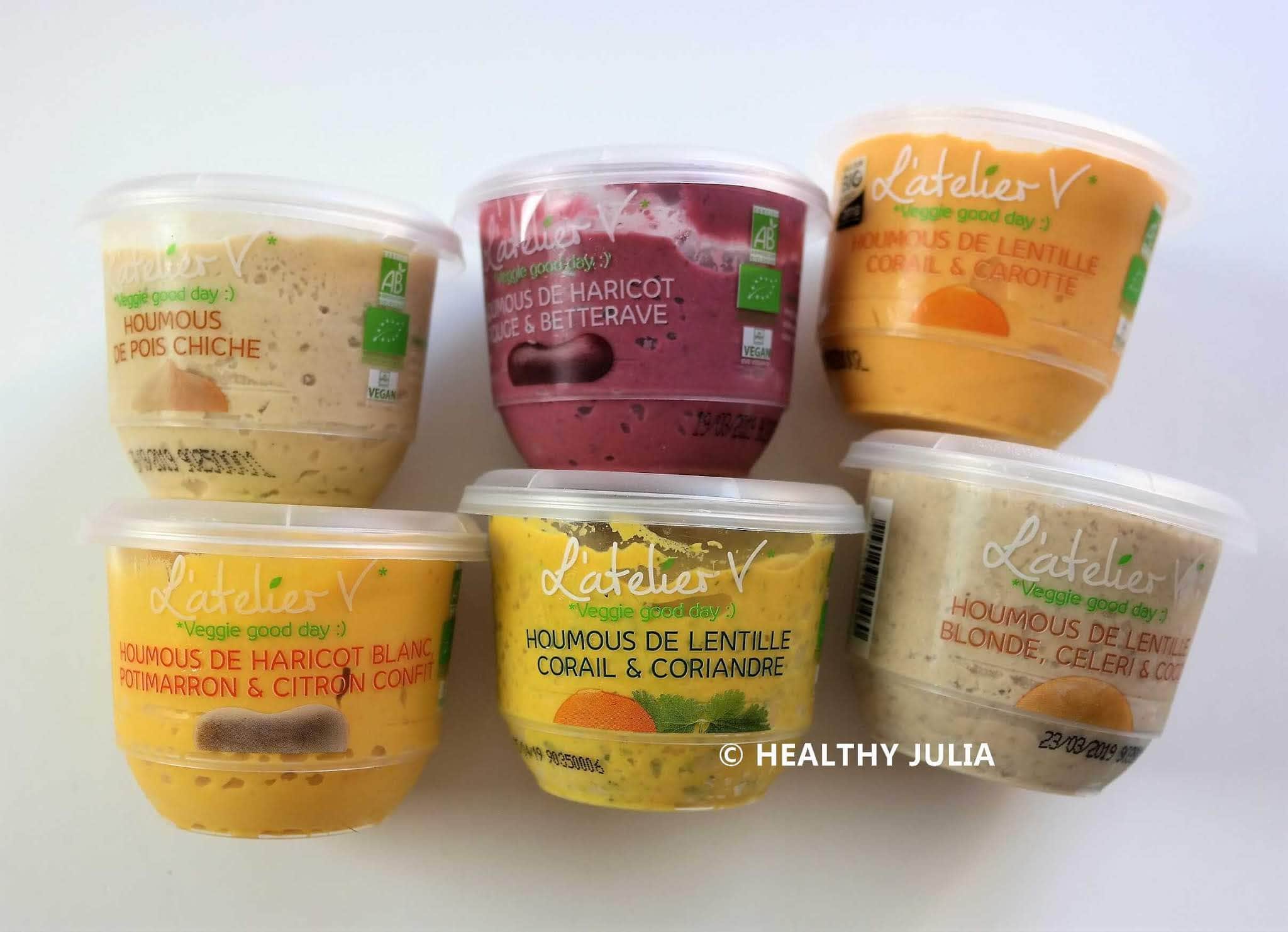 CONCOURS : GAGNEZ UN LOT DE HOUMOUS ET CRUMBLE DE L&rsquo;ATELIER V*