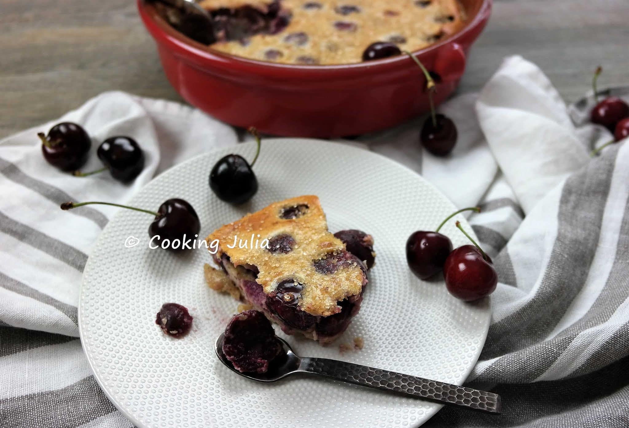 CLAFOUTIS AUX CERISES DE GUY SAVOY