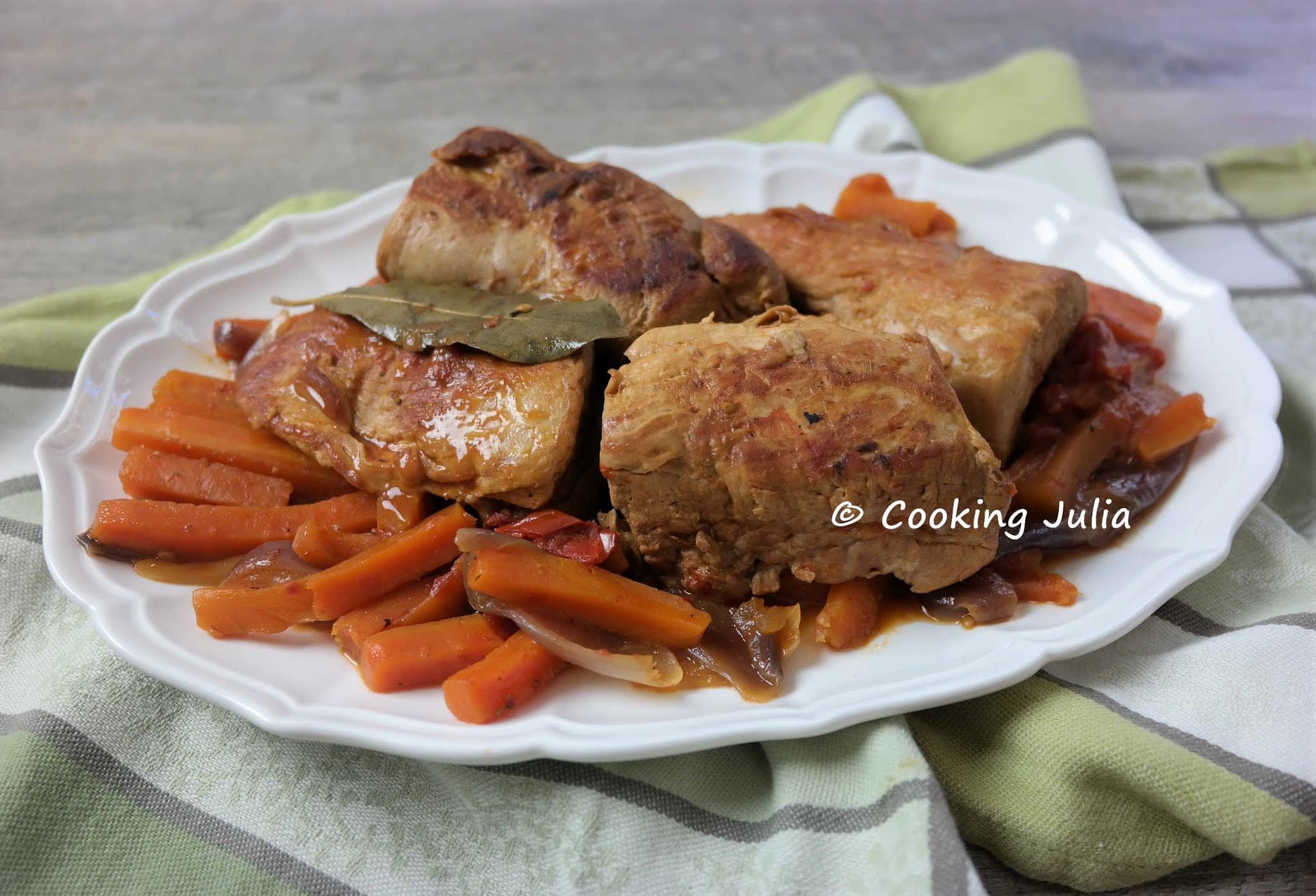 FILET MIGNON DE PORC AUX CAROTTES