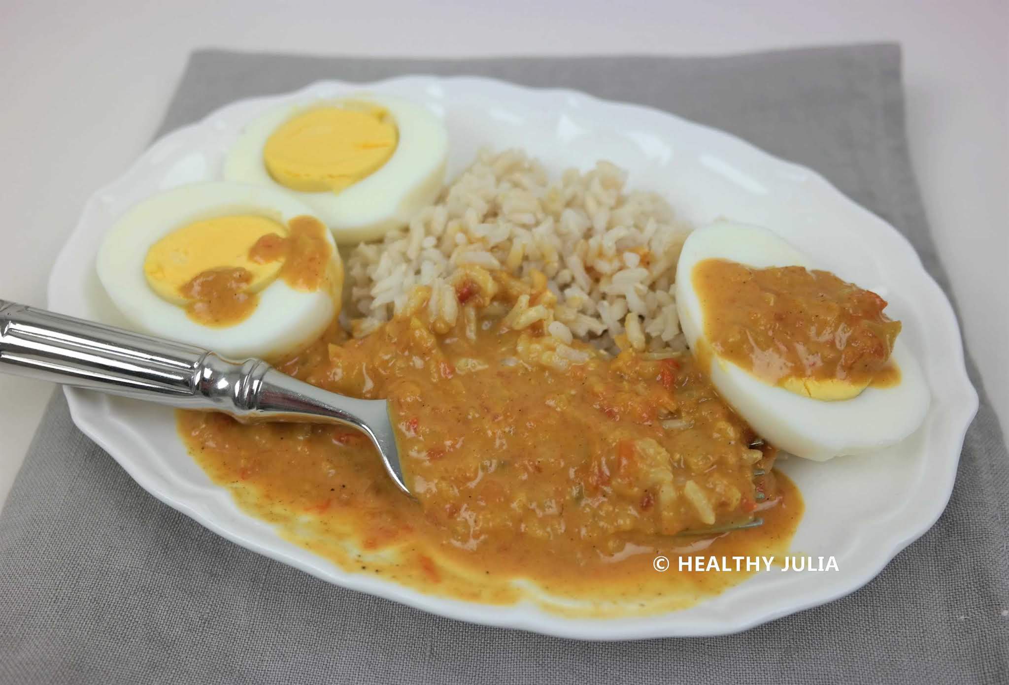 CURRY D&rsquo;ŒUFS