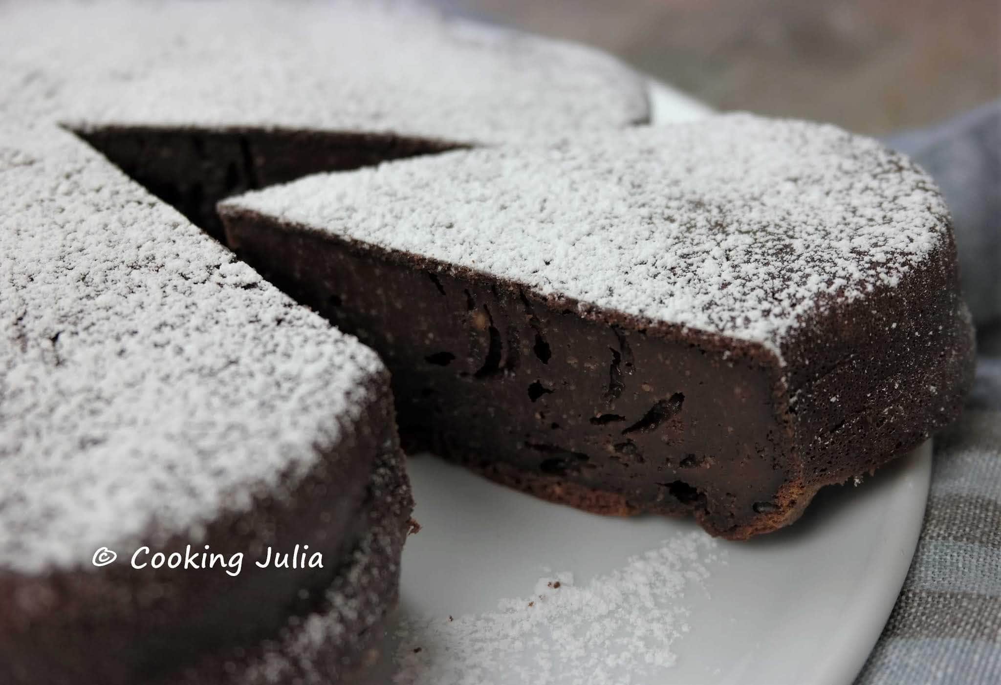 GÂTEAU AU CHOCOLAT SANS BEURRE