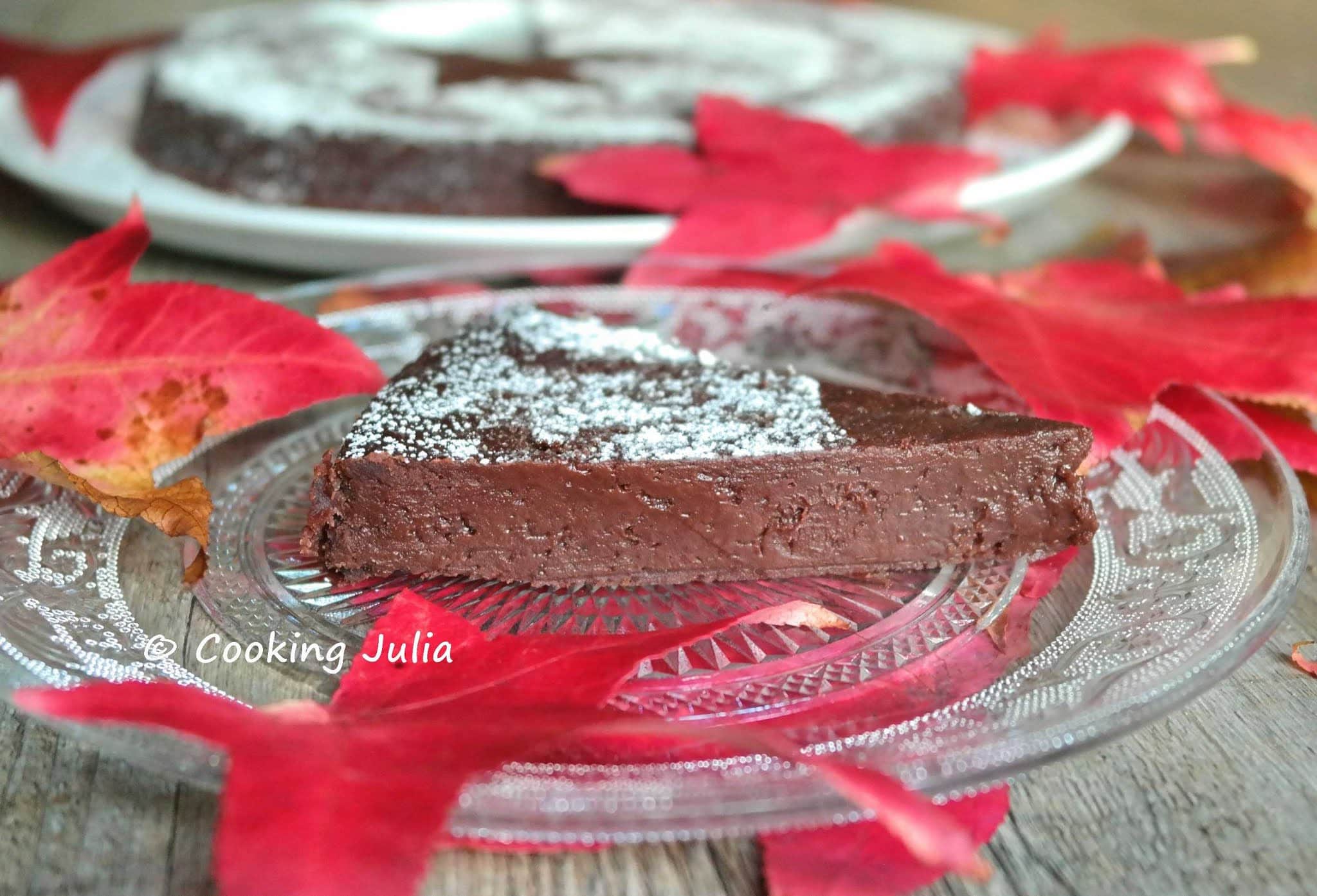 FONDANT AU CHOCOLAT SANS OEUFS D&rsquo;ANNE-SOPHIE PIC