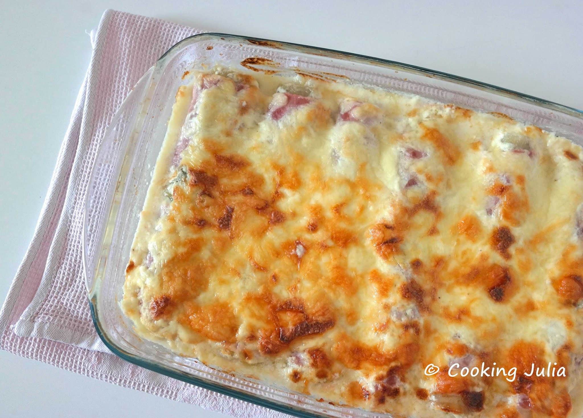 ENDIVES AU JAMBON À LA RACLETTE