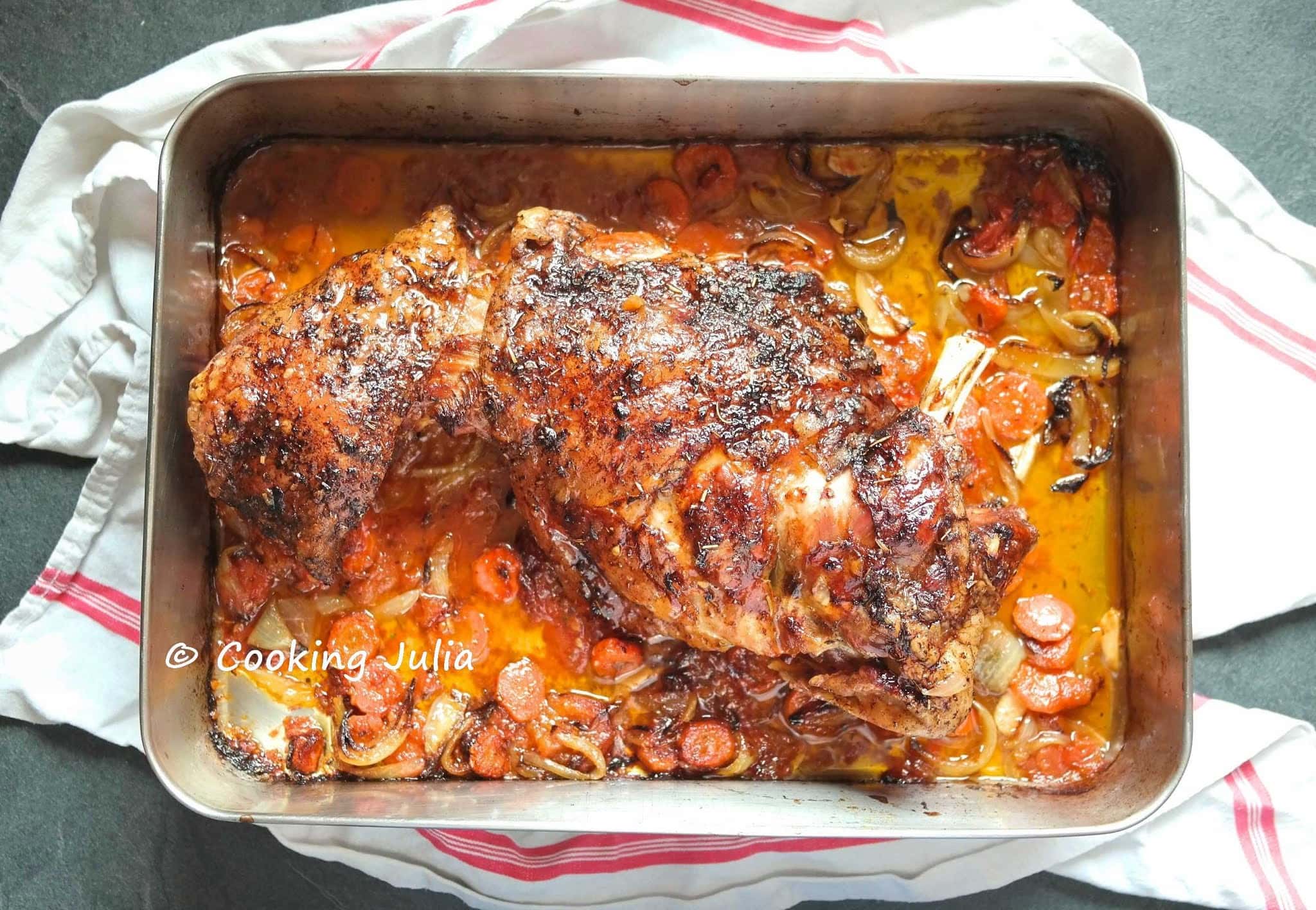 ÉPAULE D&rsquo;AGNEAU CONFITE