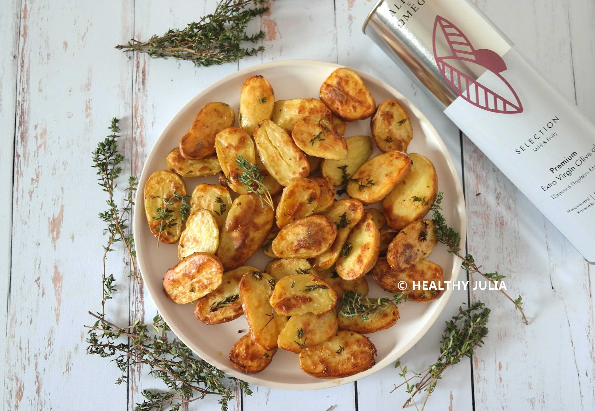 POMMES DE TERRE GRENAILLES À LA GRECQUE