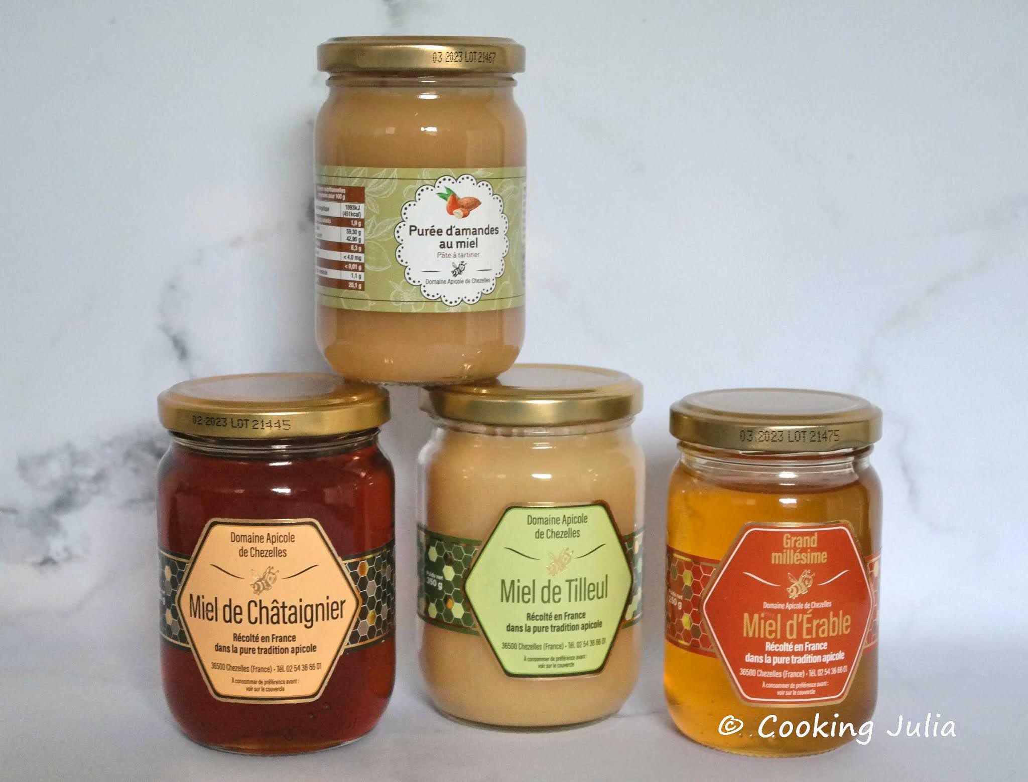 LES MIELS D&rsquo;EXCEPTION DU DOMAINE APICOLE DE CHEZELLES