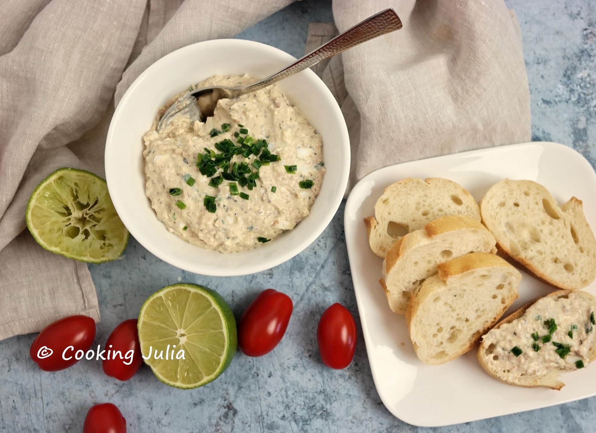 Rillettes de sardines aux œufs durs