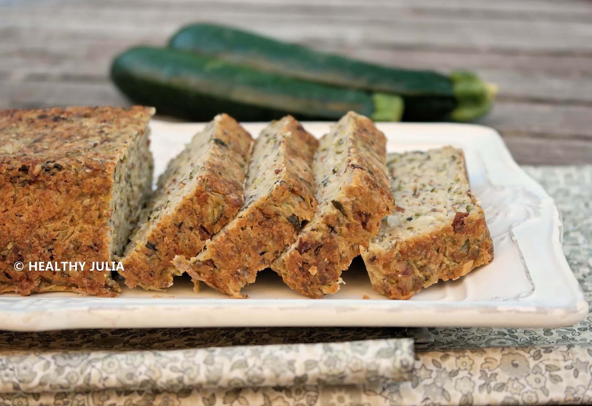 TERRINE DE COURGETTES AU TOFU FUMÉ