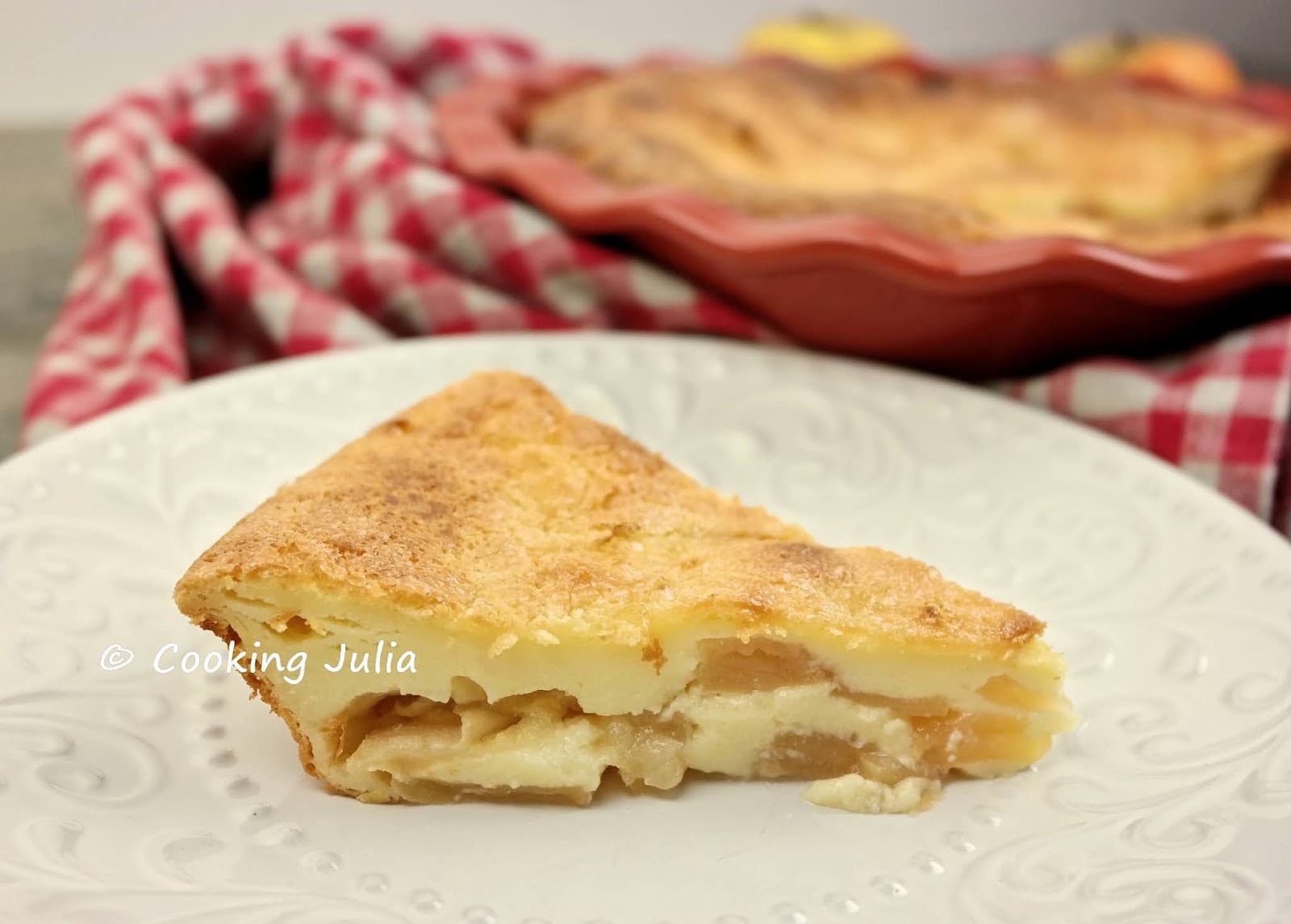 MOELLEUX AUX POMMES ET À LA RICOTTA (WW)