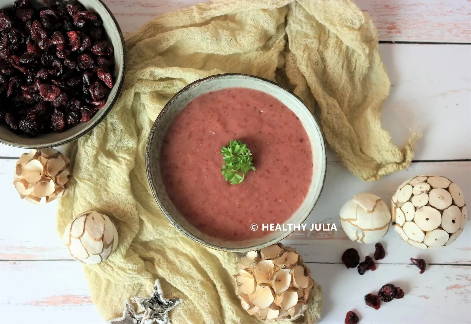 SAUCE AUX CRANBERRIES SÉCHÉES