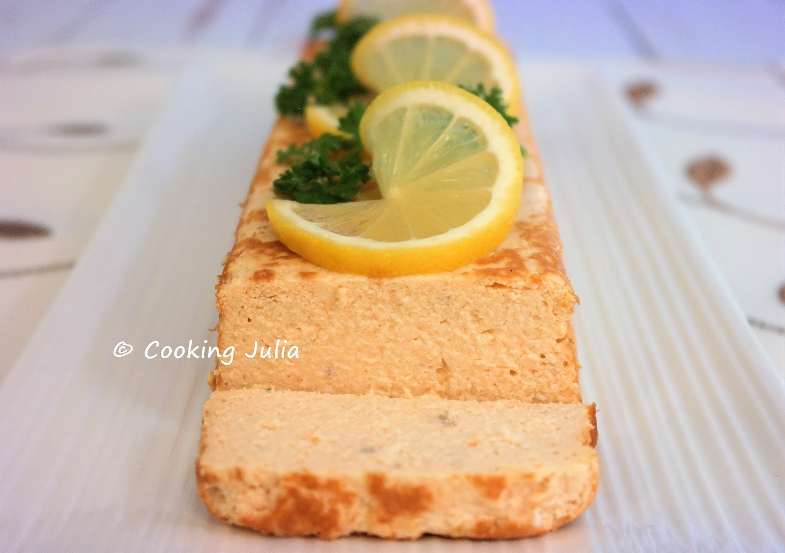 TERRINE DE SAUMON AU CITRON