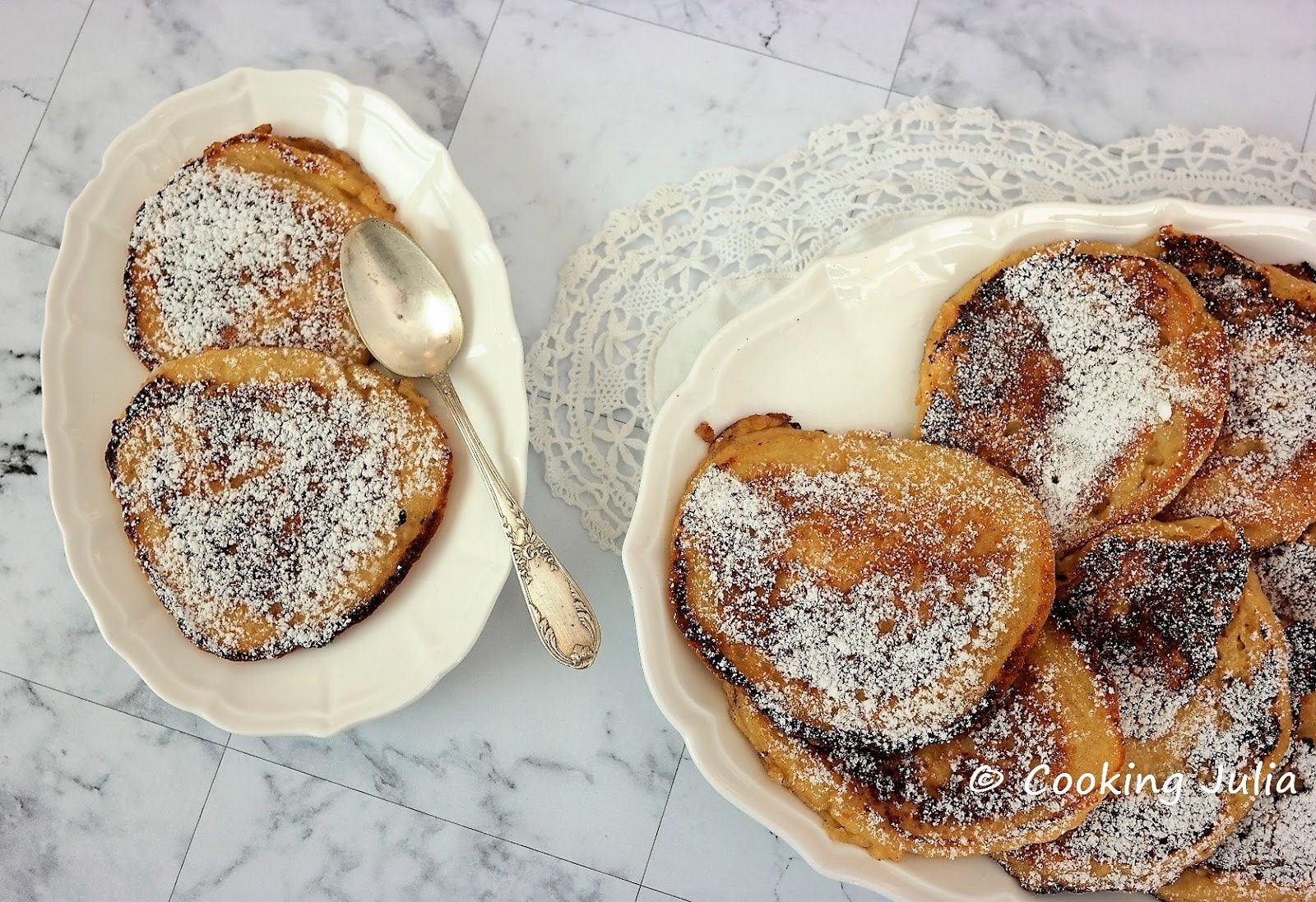 BEIGNETS AUX POMMES RÂPÉES