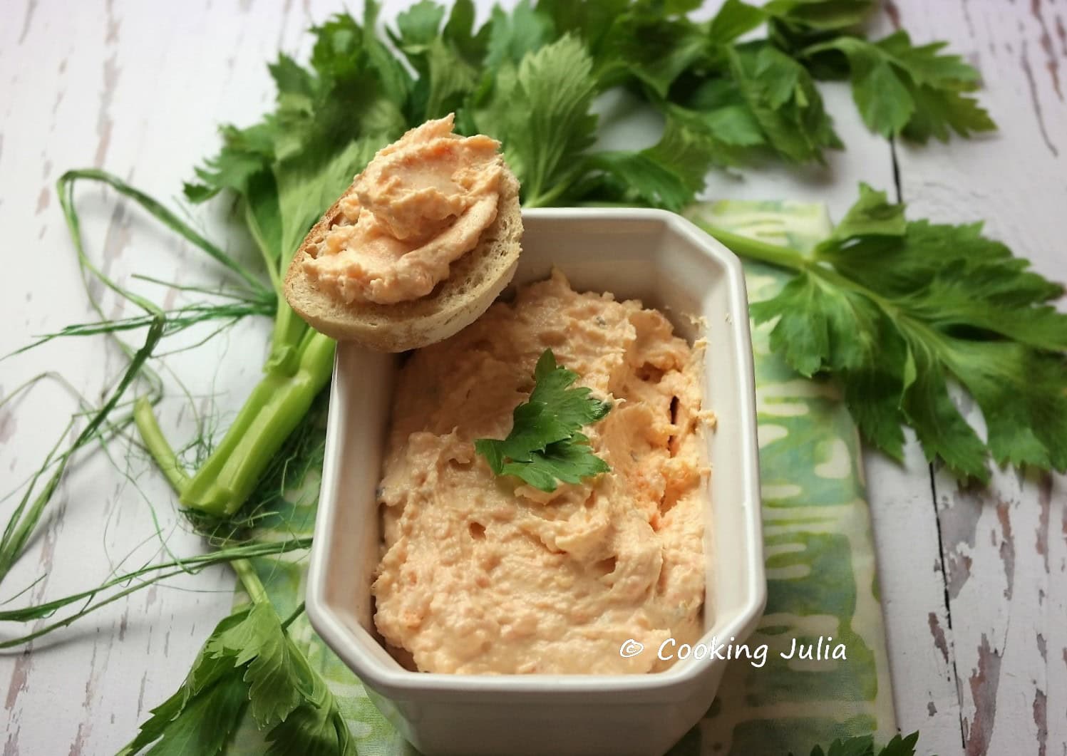 RILLETTES DE TRUITE FUMÉE AUX ŒUFS DURS