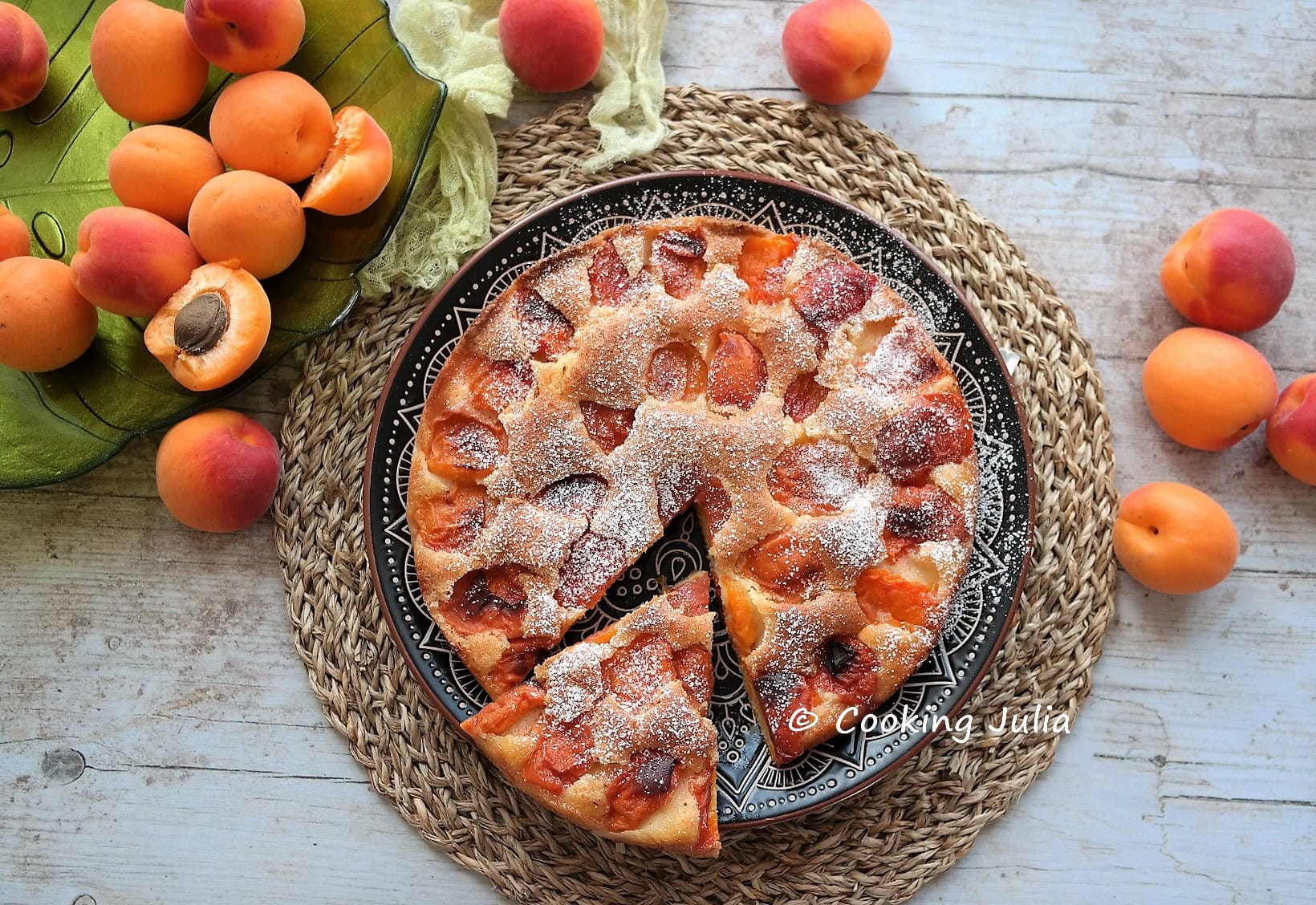 TARTE SUISSE AUX ABRICOTS