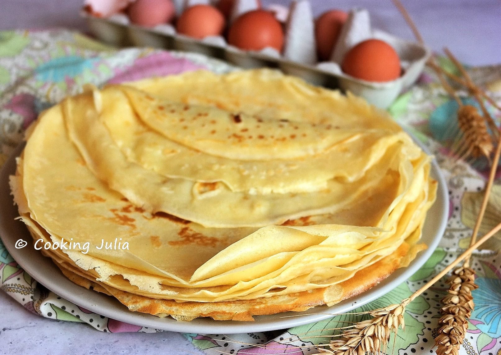 LE THÈME DU MOIS : LES CRÊPES SUCRÉES