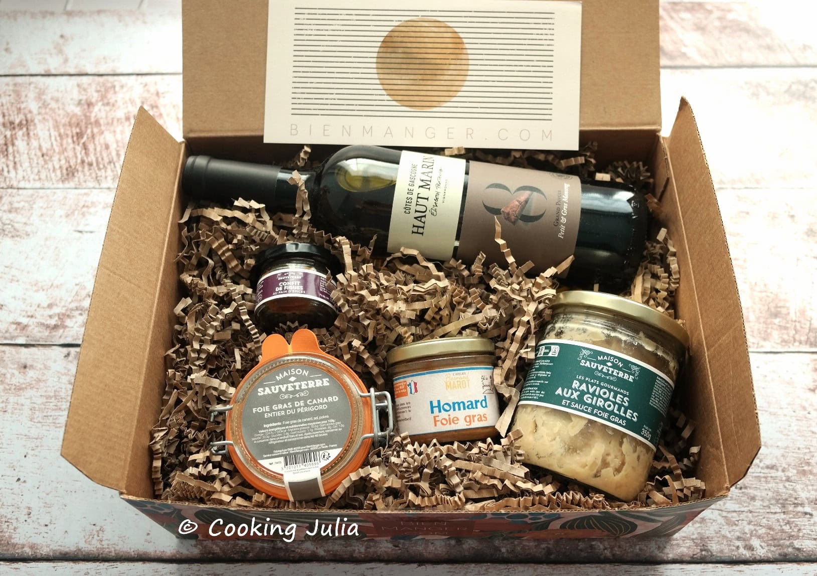 COFFRET GOURMAND « L&rsquo;AMATEUR DE FOIE GRAS » CHEZ BIENMANGER.COM