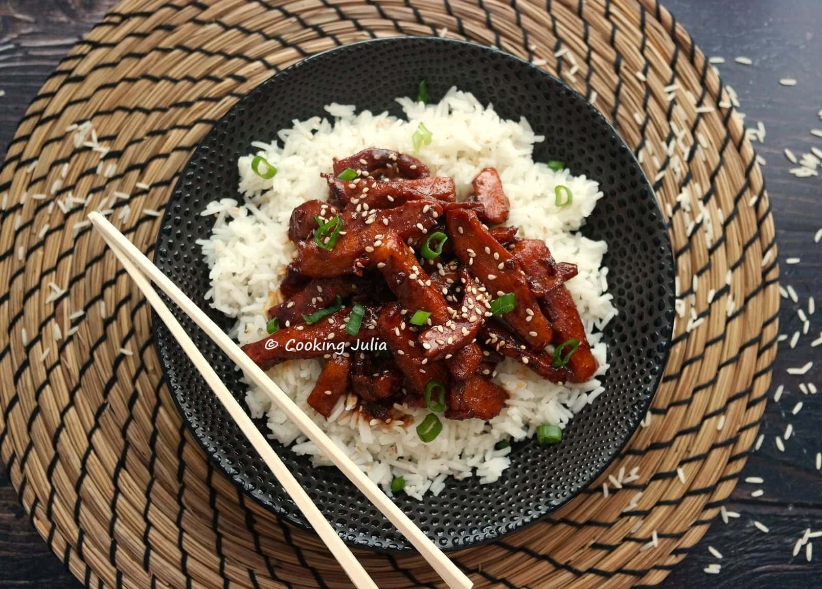 Porc au caramel