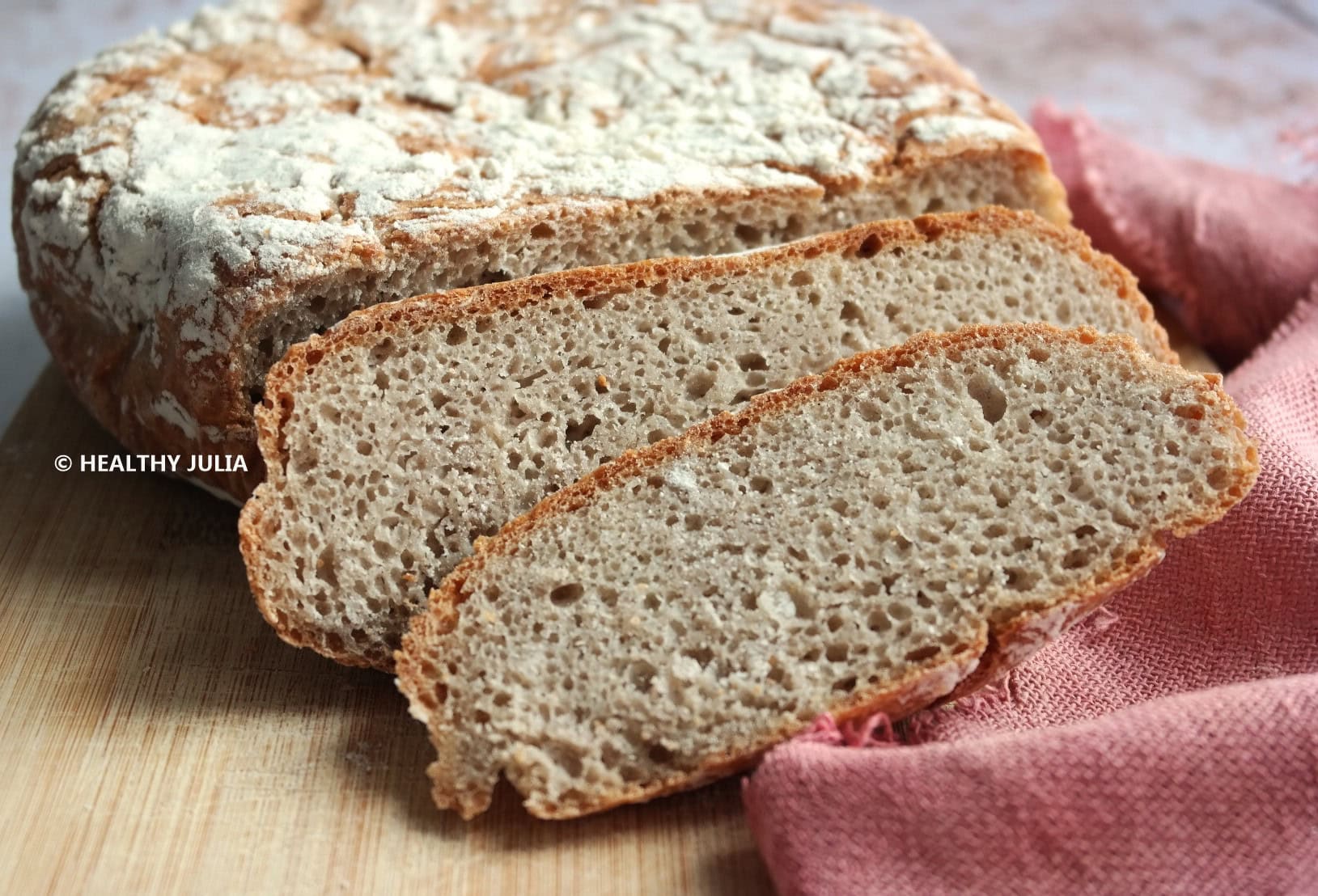 PAIN COCOTTE BLÉ-SARRASIN (SANS PÉTRISSAGE)