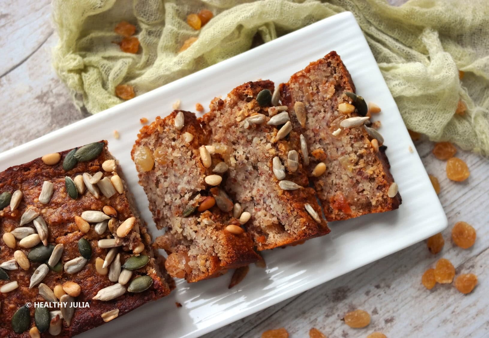 PETIT CAKE HEALTHY AUX RAISINS SECS (SANS GLUTEN)
