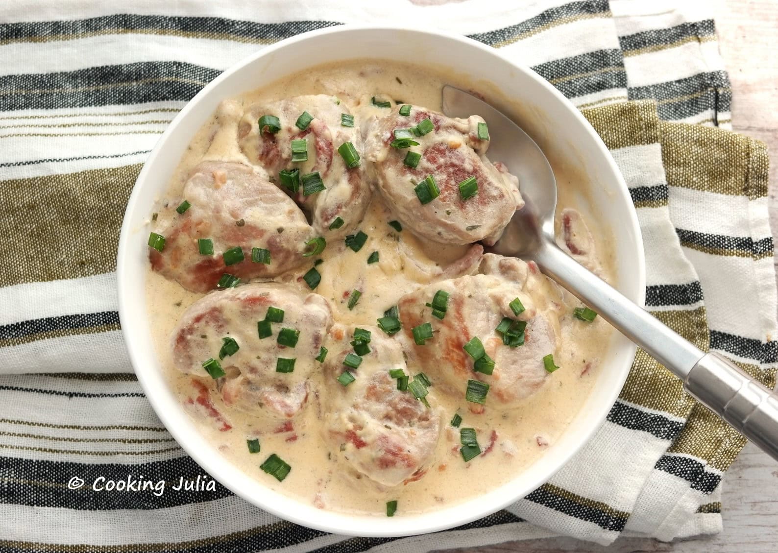 FILET MIGNON DE PORC AU BOURSIN (VERSION DÉSTRUCTURÉE)