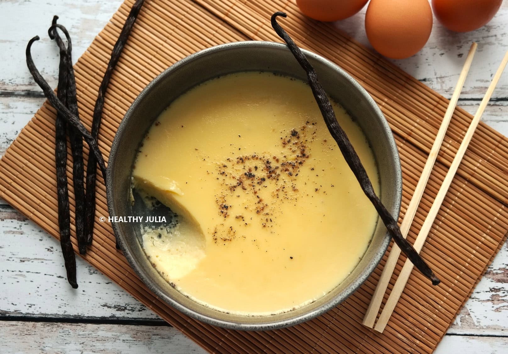 FLAN AUX ŒUFS CHINOIS