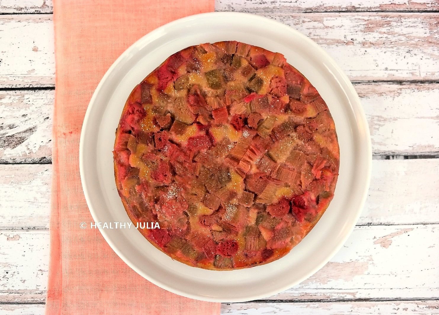 LE THÈME DU MOIS : LA RHUBARBE VERSION HEALTHY