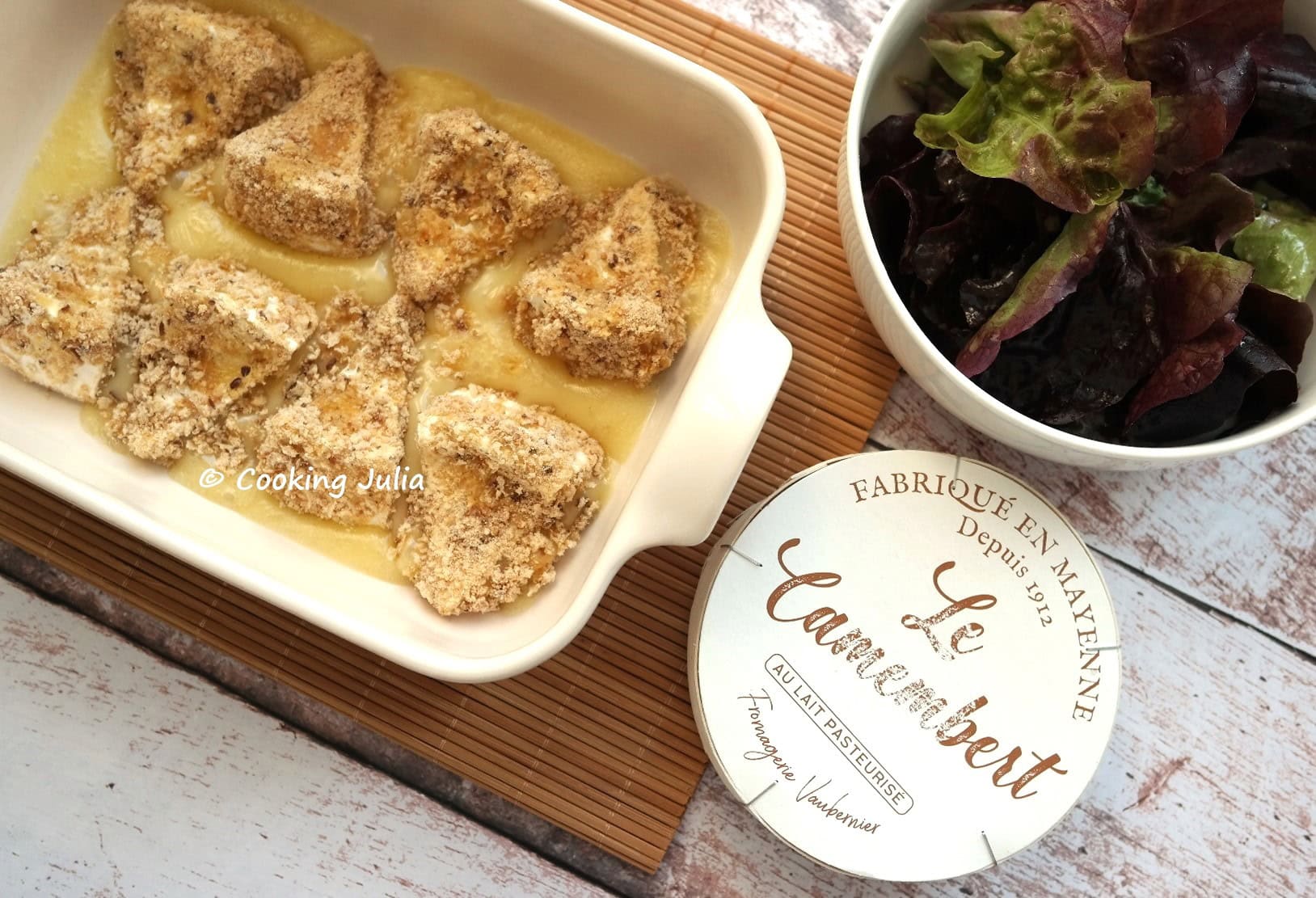 CAMEMBERT PANÉ
