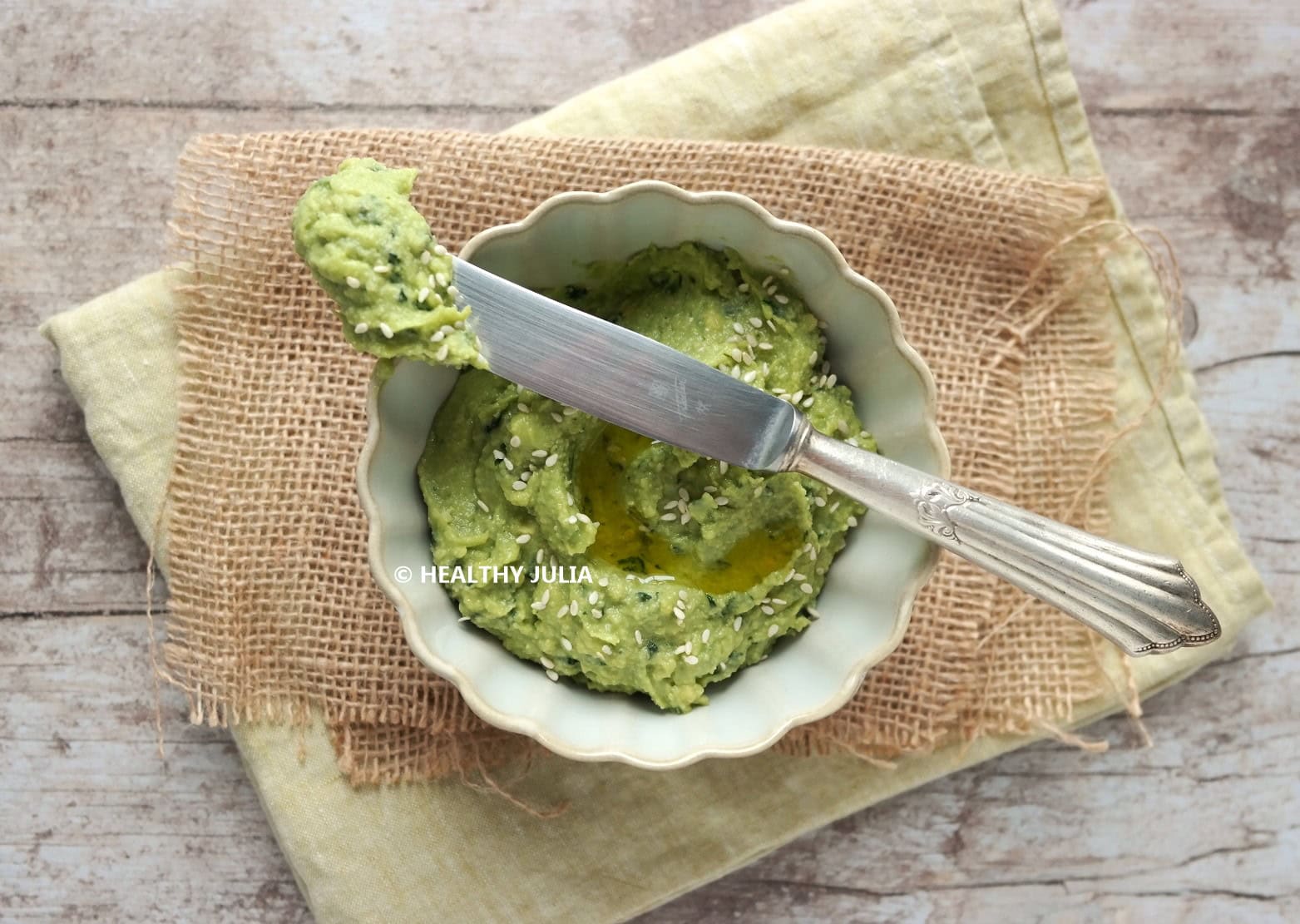 PESTO D&rsquo;AVOCAT AU BASILIC