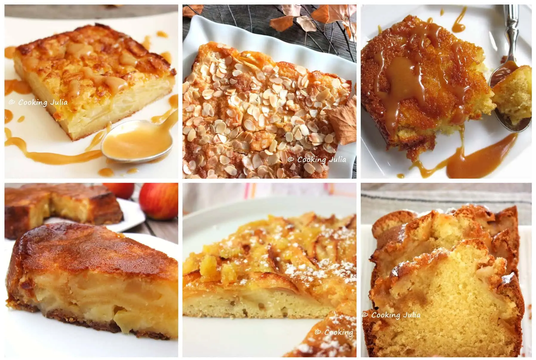 VARIATIONS AUTOUR… DU GÂTEAU AUX POMMES