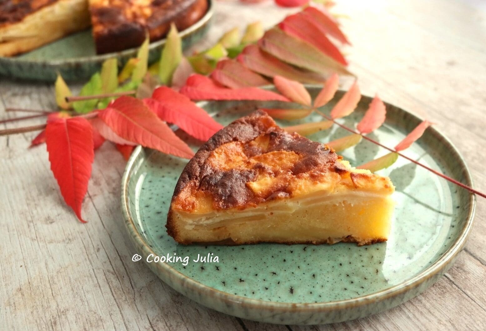 Gâteau aux pommes au lait concentré sucré