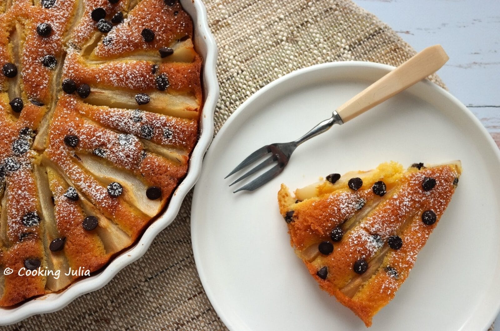 Tarte suisse aux poires