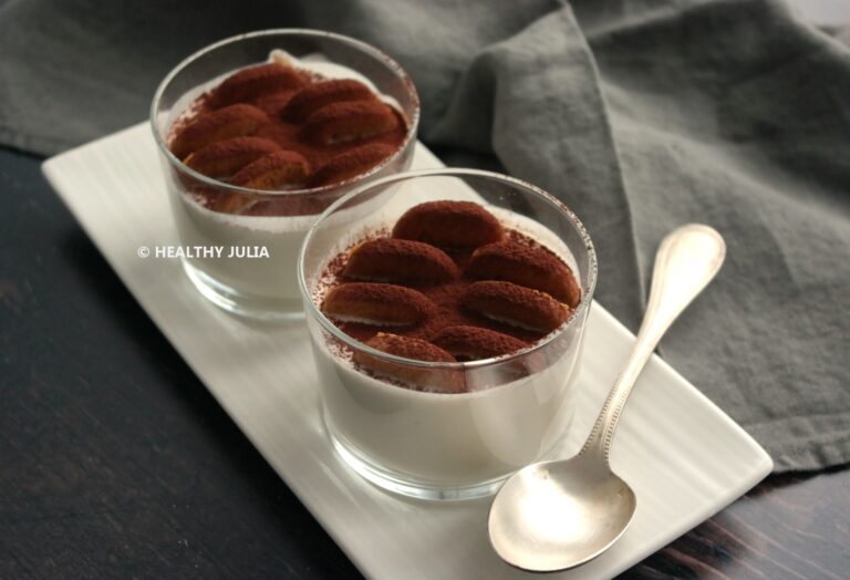 Cheesecake japonais façon tiramisu